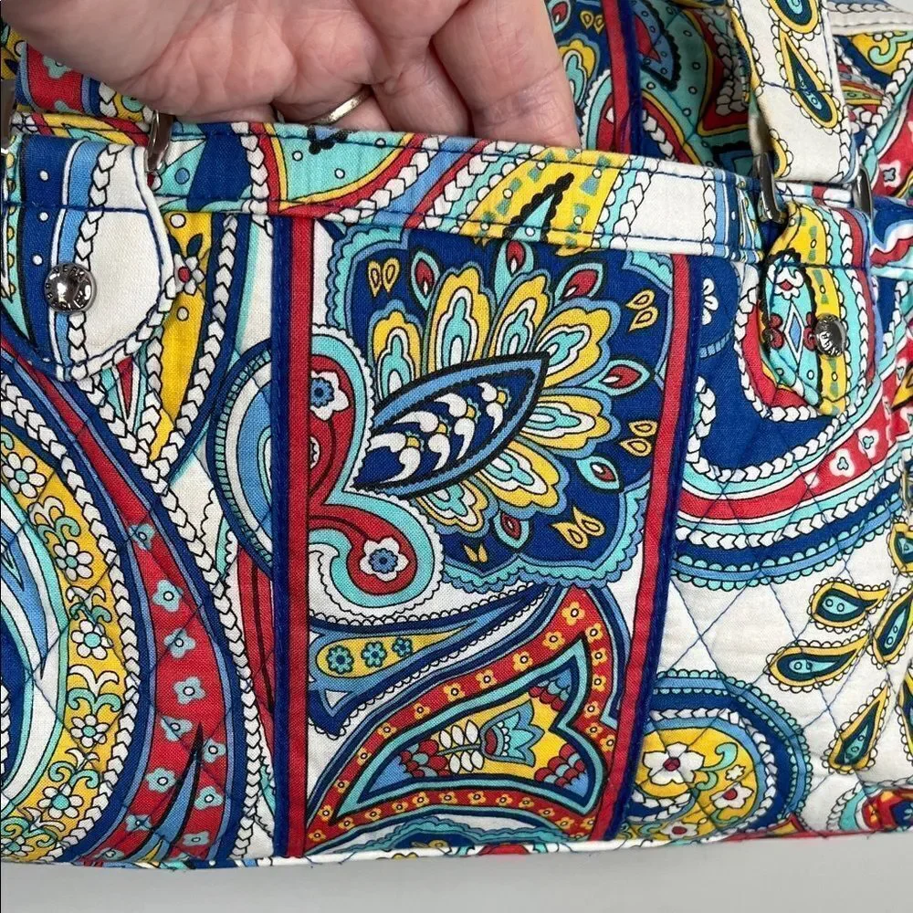 Vera Bradley Marina Paisley Shoulder Bag